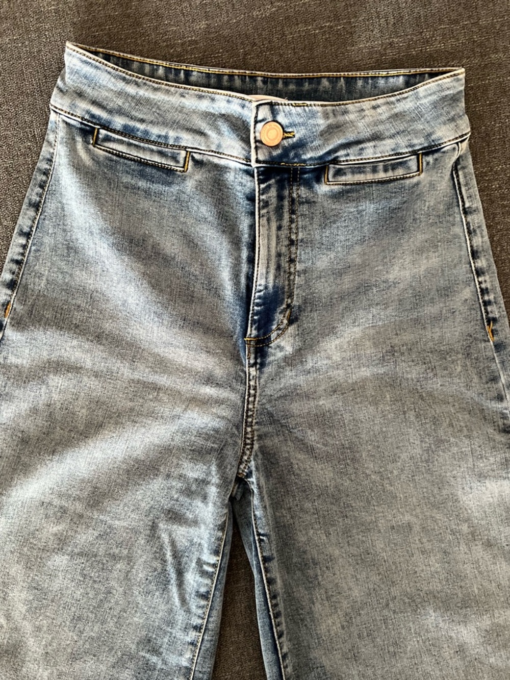 LC Lauren Conrad Light Blue Wide-Leg Jeans - Picture 2 of 3